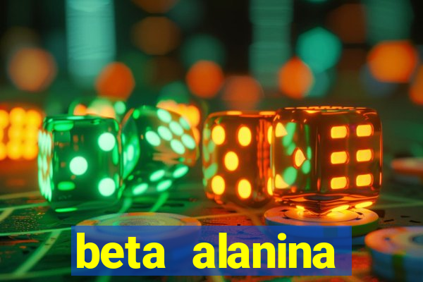 beta alanina aumenta a pressao